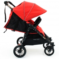 Дитяча прогулянкова коляска для двійні Valco baby Snap Duo Fire Red